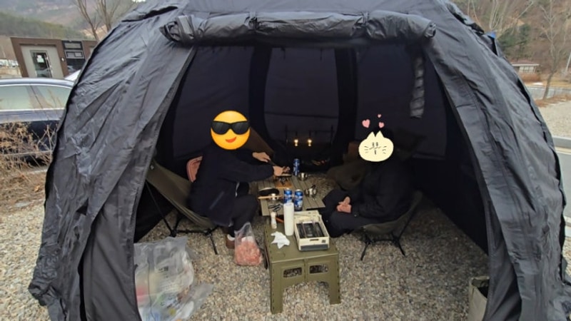 [전북진안]남편곰과 친구들이 방문했던 운일암반일암여가캠핑장