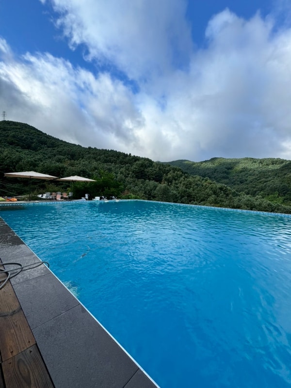 [포천엉클킴스캠핑장] 인피니티풀, 반려견동반,계곡캠핑장