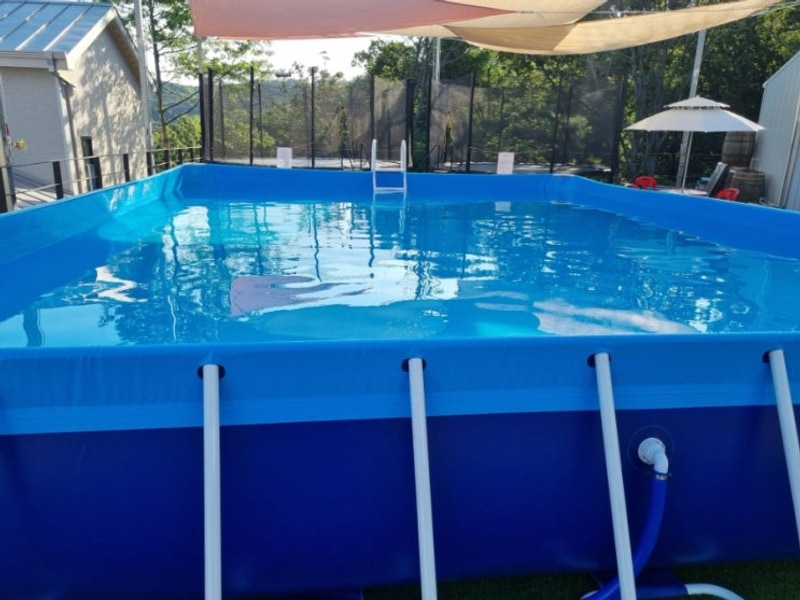 강화도 오션포레스트 캠핑장 3 | E 1사이트 | 수영장과 방방이...