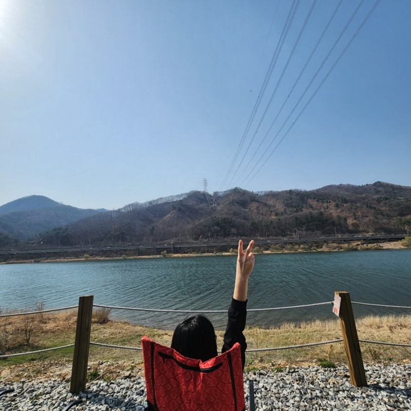 서울 근교 가평 북한강 뷰 봄날농원 캠핑장 방문 후기, 장단점