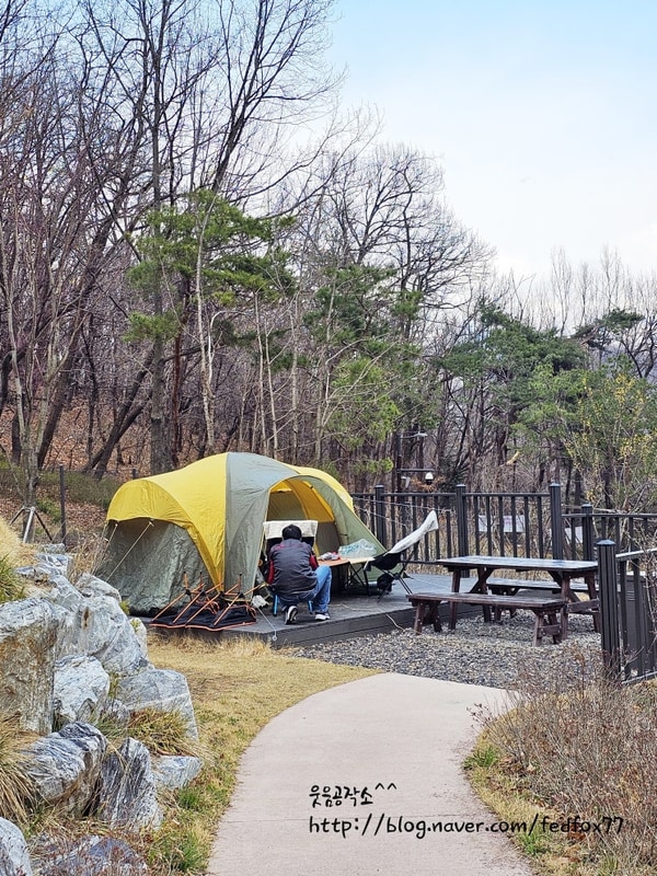 은평구 캠핑장 앵봉산 가족캠핑장~