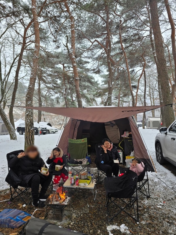 [괴산] 2박3일 숲속의 하모니 캠핑장, 펜션(이슬,4인)