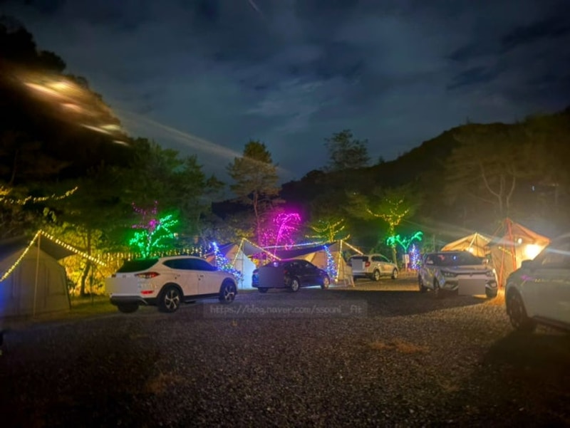 날에도 완벽했던 힐링 캠핑! 내 돈 내산 홍천 굿나잇 캠핑장 후기