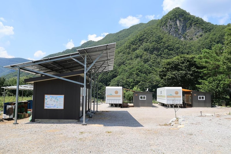 꿈꾸는 강 펜션 & 카라반 시설 사진 11