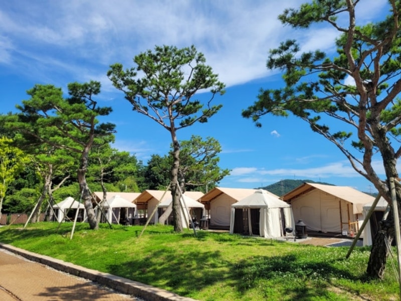 아산 스파포레 글램핑 숙박후기(7월 주말), 스파비스 바로 옆 숙소