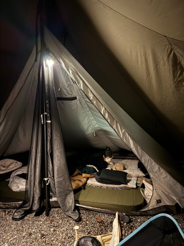 홍천 살둔산장 | 가을 캠핑 그 어딘가...