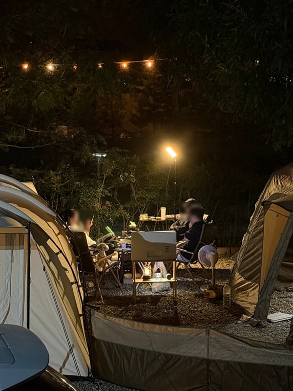 경남 애견동반 오토캠핑장 의령 더멍스테이 두가족사이트(D05)...