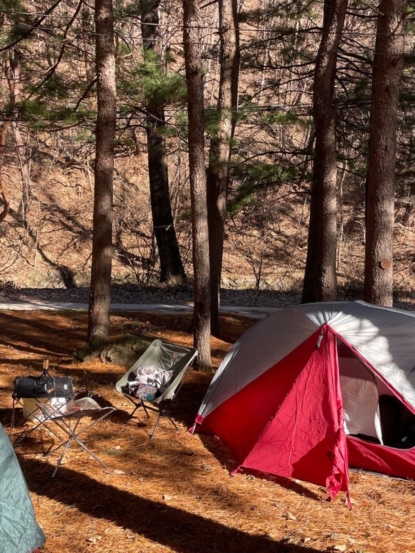 [속리산] 늦가을 백패킹, 사내리 캠핑장 1박 2일