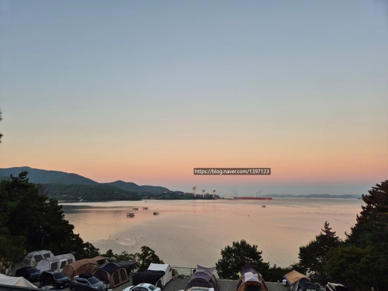 경남 고성 오토 캠핑장_오션뷰 해해해캠핑장 명당 추천 내돈내산