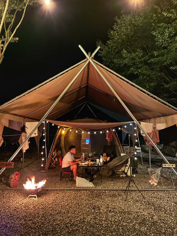 영월캠핑장 아이랑 가기 딱 좋은 계곡 앞 예다움캠핑장