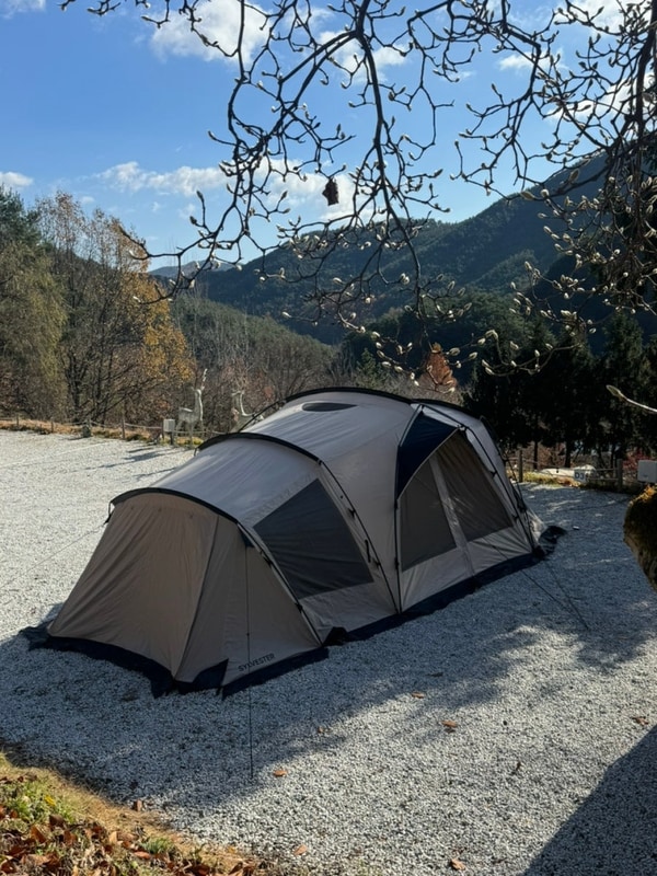 마운틴뷰 함양 라온캠핑장 후기 별이 반짝이는 힐링 캠핑