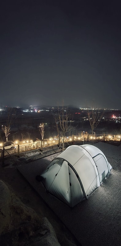 [️캠핑 기록✍] 아산 캠프그라운드 화온 / 뷰존 V 20 사이트...