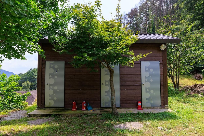 계곡 좋은 펜션 야영장 시설 사진 1