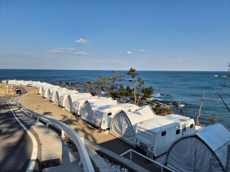 [포항] 푸르른 오션뷰 TITF 카라반 캠핑