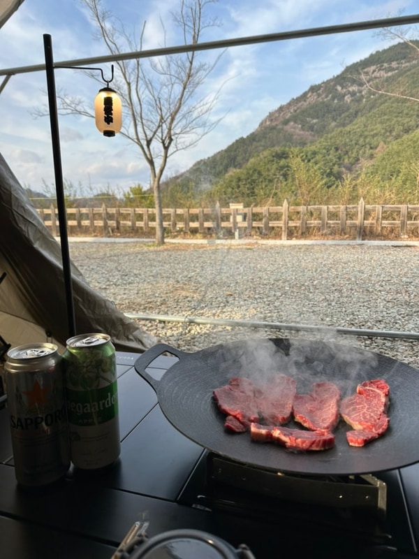 합천호코지캠핑장 - 캠린이 2번째 타프존 캠핑