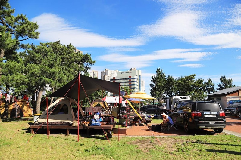 속초해변 국민여가 캠핑장 시설 사진 1