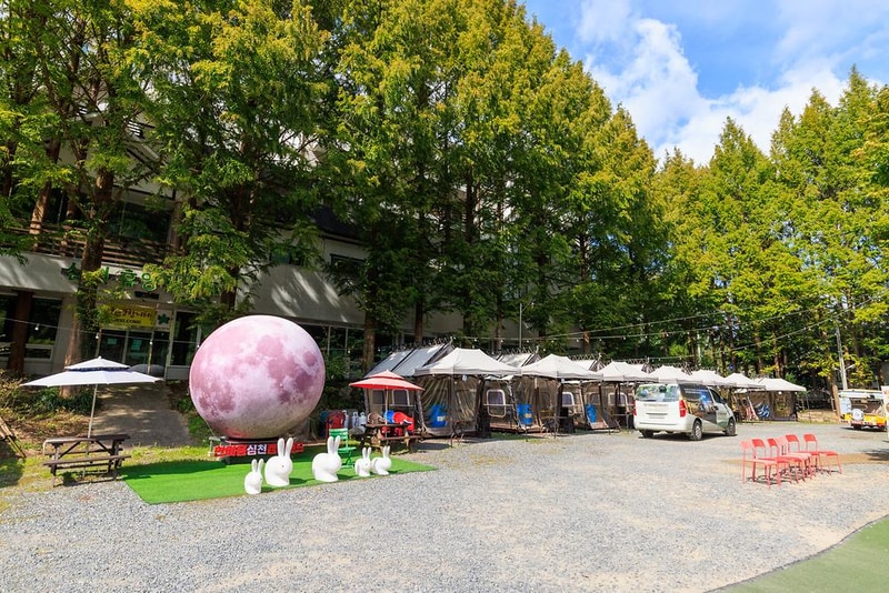 심천치유자연휴양림야영장 시설 사진 5