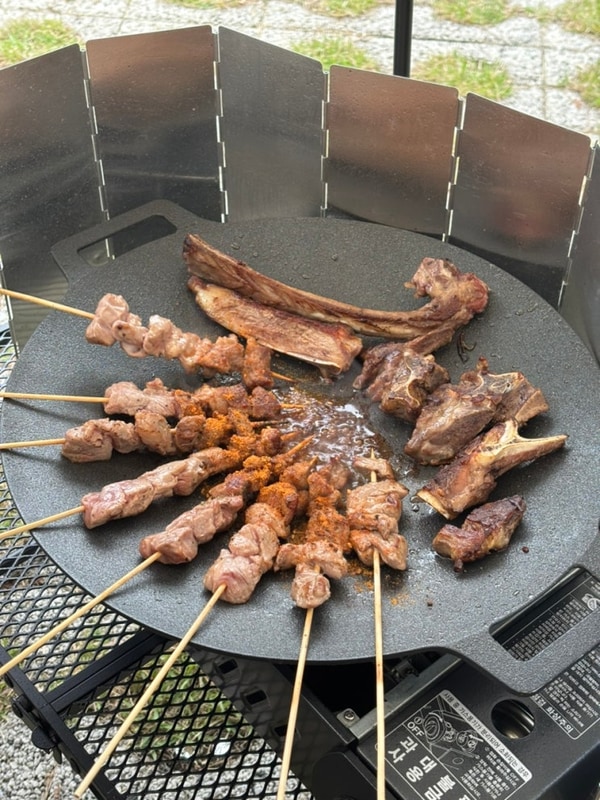 가을 캠핑 일기 #2 (충주목계솔밭캠핑장)