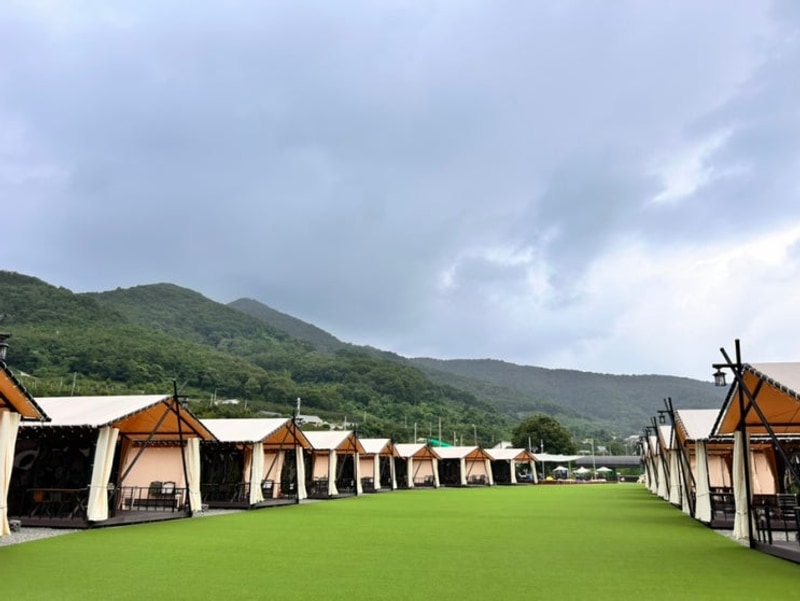 모든게 만족했던 청도 글램핑 린하우스 105호