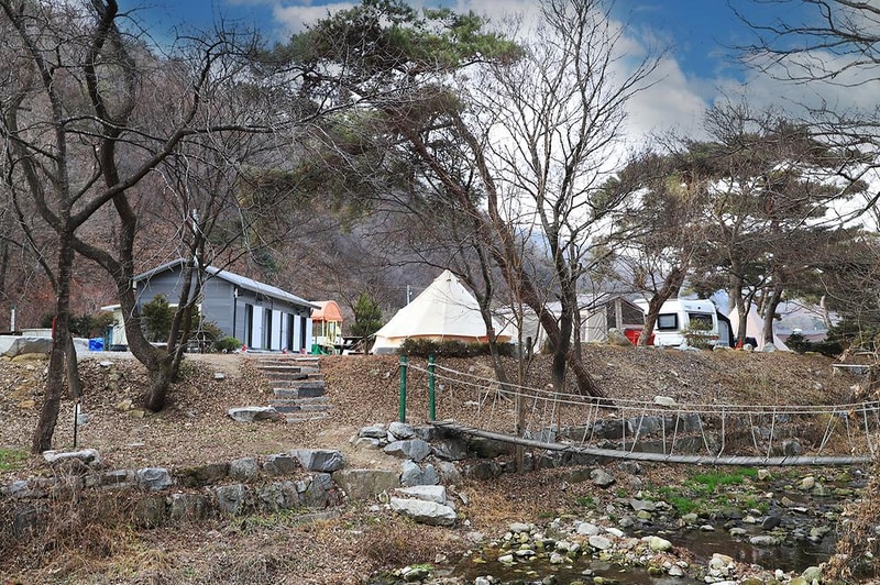 진밭골향기관광농원 야영장 시설 사진 4