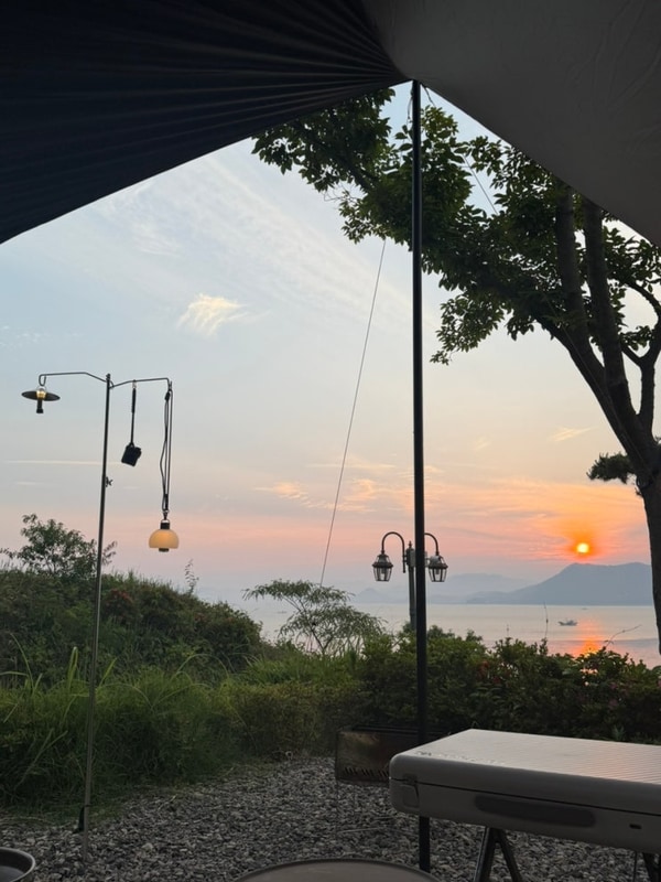 역대급이었던 여수 두랭이해변오토캠핑장 상세 후기