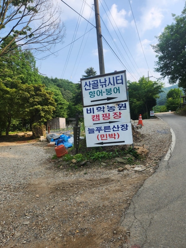 [캠핑]파주 비학 농원 캠핑장