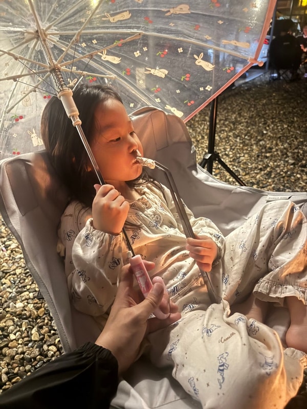 서울에서 1시간 반, 강 바로 앞 캠핑장  홍천 마운틴87 캠핑 후기