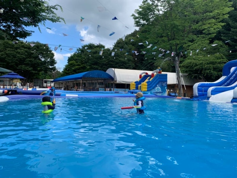 대전 전북 근교 대둔산 캠핑랜드 물놀이장에 깡통열차까지...