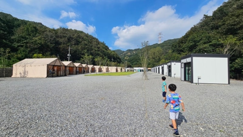 충남 공주 캠핑장 : 캠프달링 대형 사이트 #내돈내산
