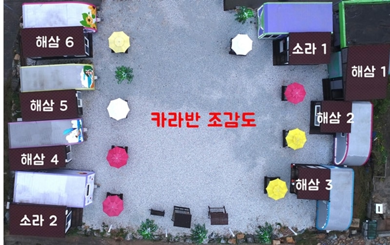 페리오캠핑장 배치도 1