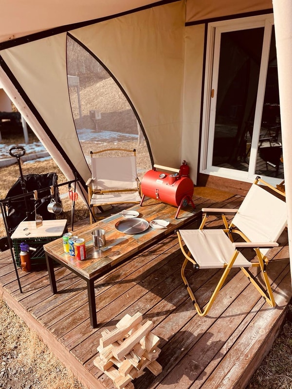 용인 대장금파크 글램핑 카라반 시설 사진 3