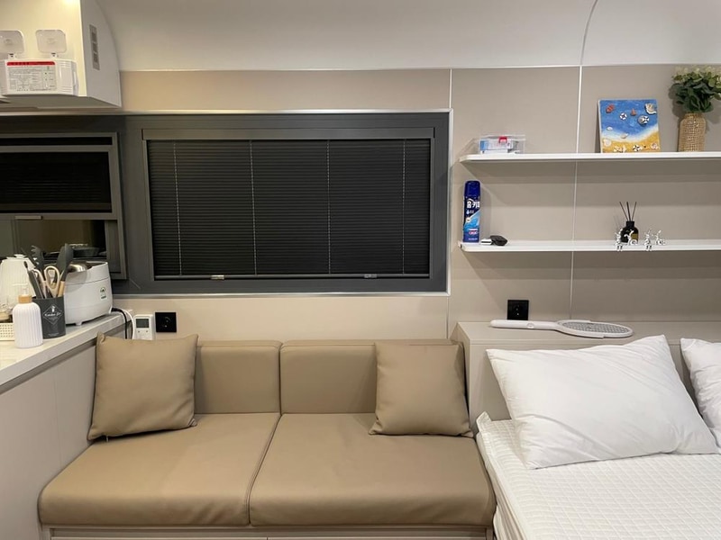 제주인포항 개별 수영장 카라반 시설 사진 11