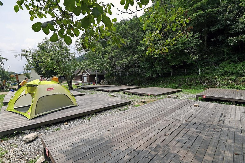용추자연휴양림야영장 시설 사진 5