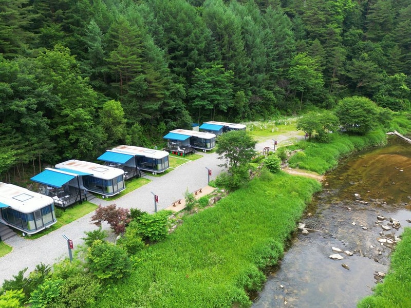 갤럭시엑스 호텔형 카라반 글램핑&펜션 시설 사진 16