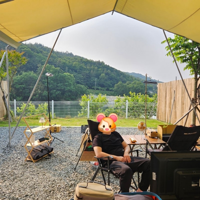 동글감나무캠핑장