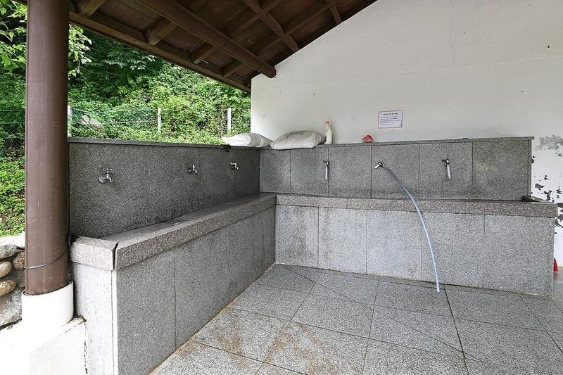 용추자연휴양림야영장 시설 사진 1