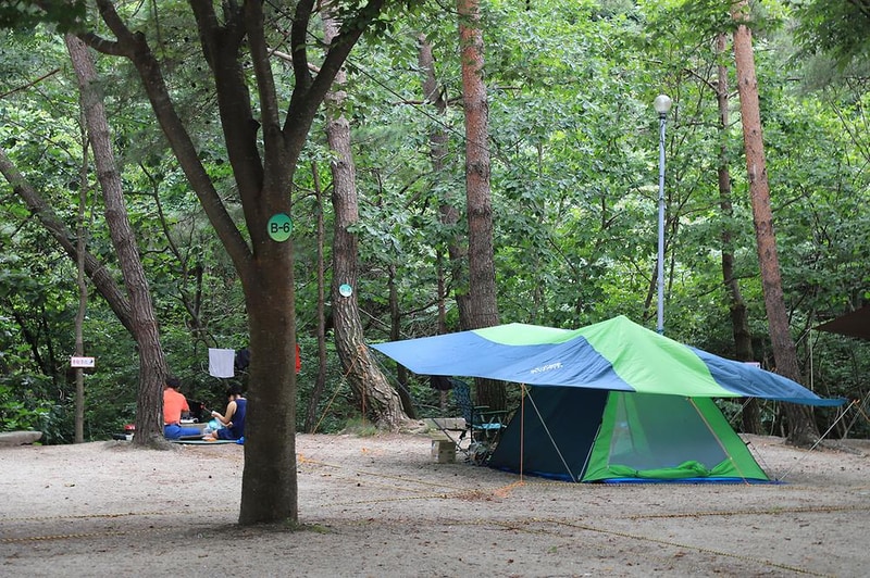 폭포 캠핑 야영장 시설 사진 9
