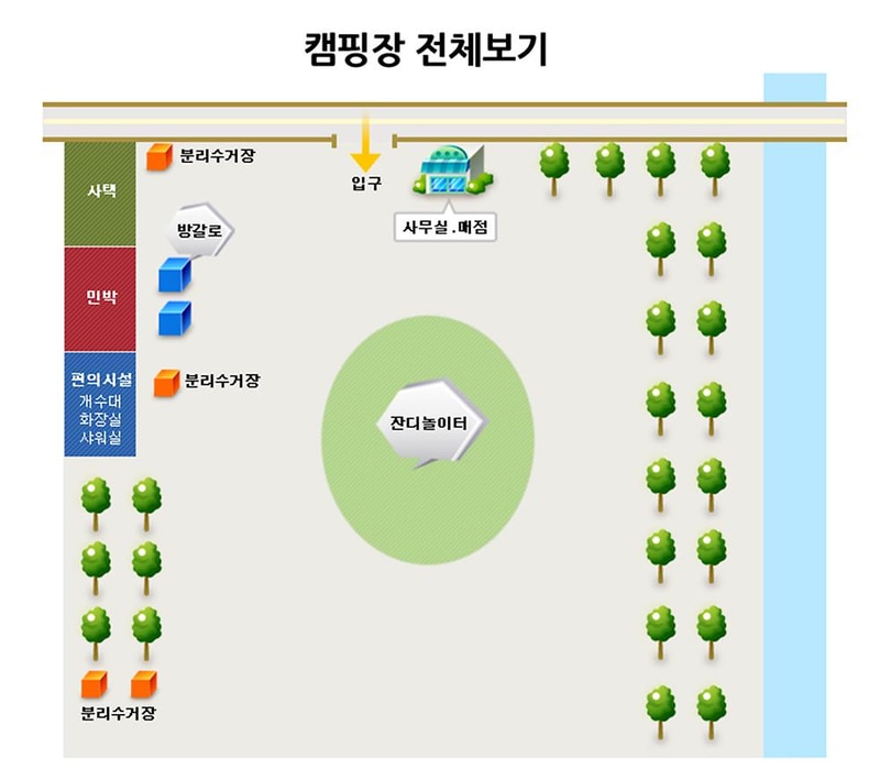 별빛오토캠핑장 시설 사진 9