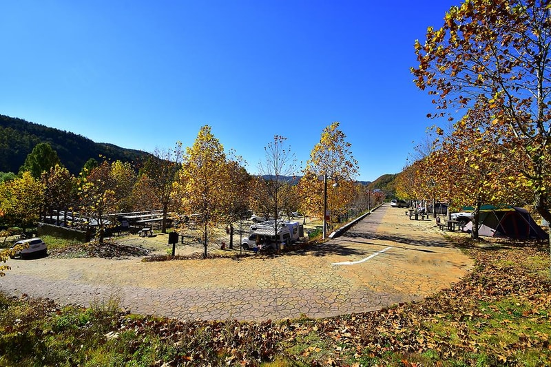 주왕산국립공원 상의자동차 야영장 시설 사진 12