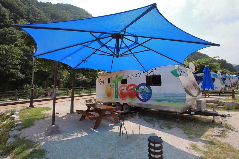 치산관광지 캠핑장 시설 사진 18