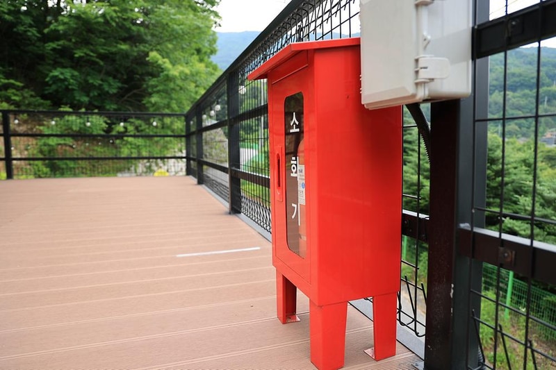 유명산 계곡 캠핑장 시설 사진 1