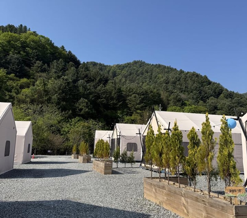 방산면 송현리 캠핑장