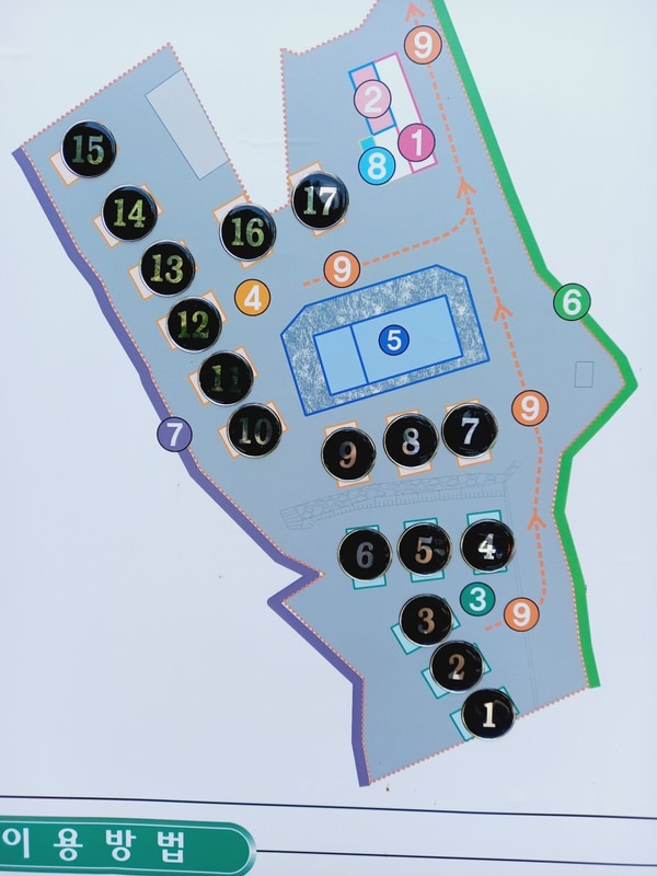 벅스글램핑 배치도 1
