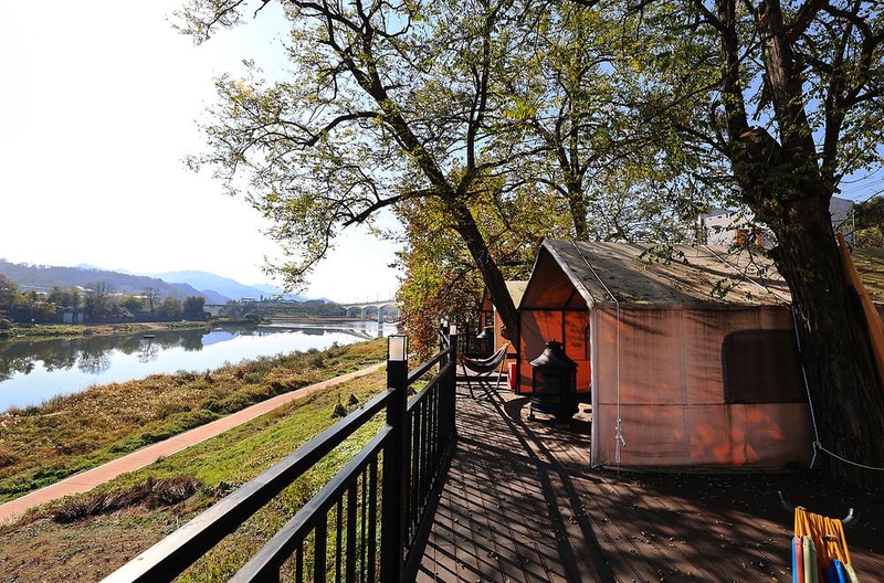 한탄강 카누 캠핑장 시설 사진 12