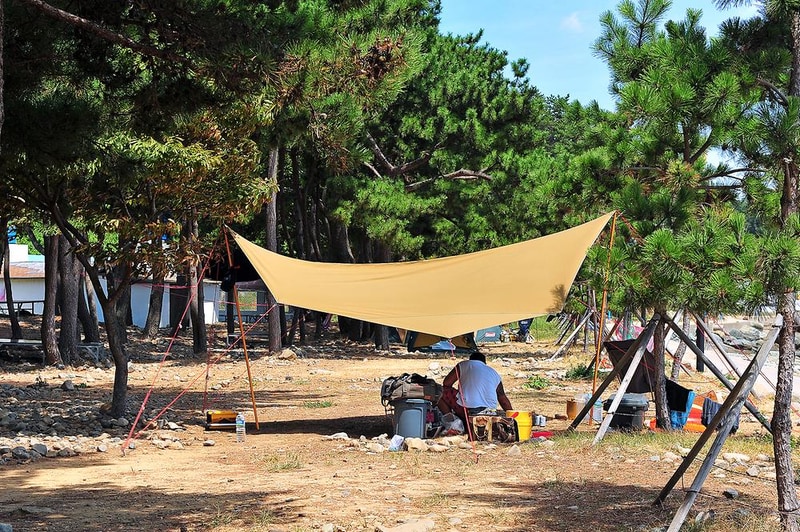 두곡해수욕장야영장 시설 사진 2