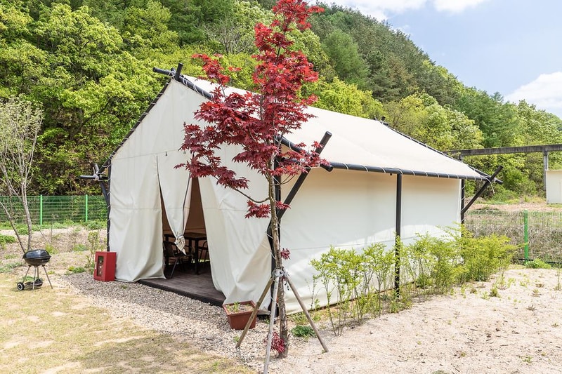 범화권역 글램핑장 시설 사진 1