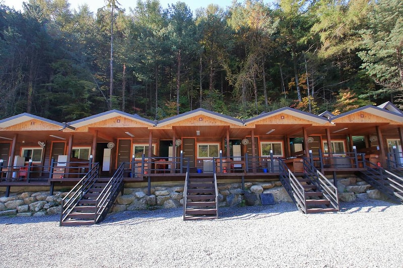 비로야영장 시설 사진 1