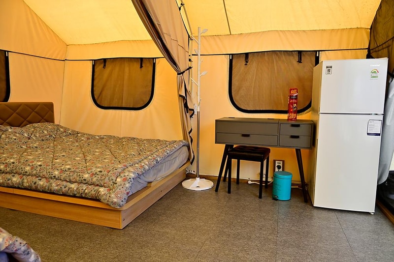 천지 글램핑 시설 사진 1