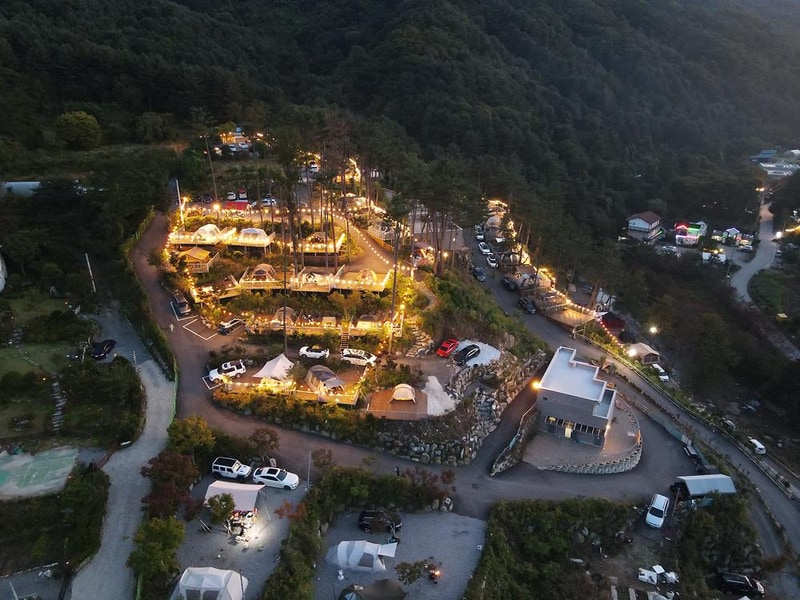 가평무릉도원캠핑장 시설 사진 1