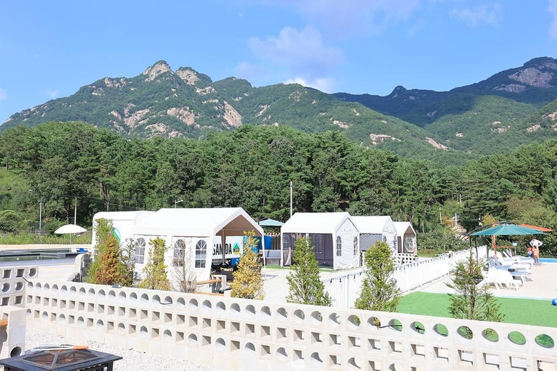 산이다 글램핑 시설 사진 1